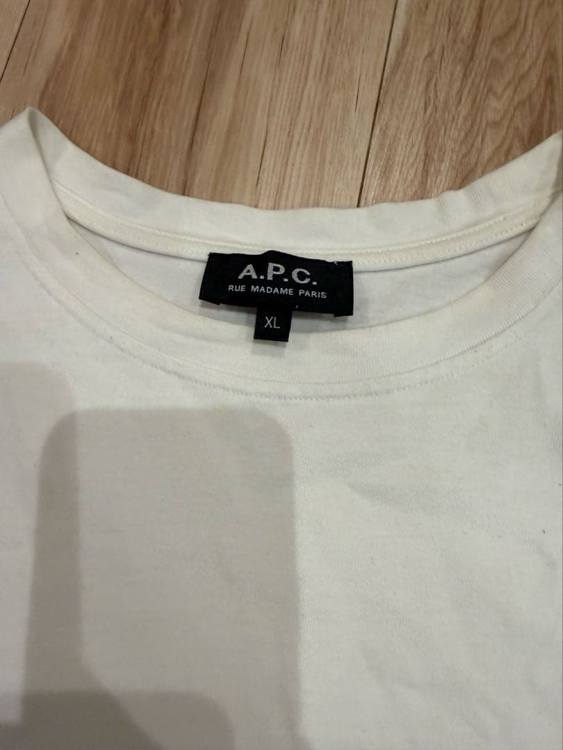 A.P.C. ホワイト Tシャツ XL