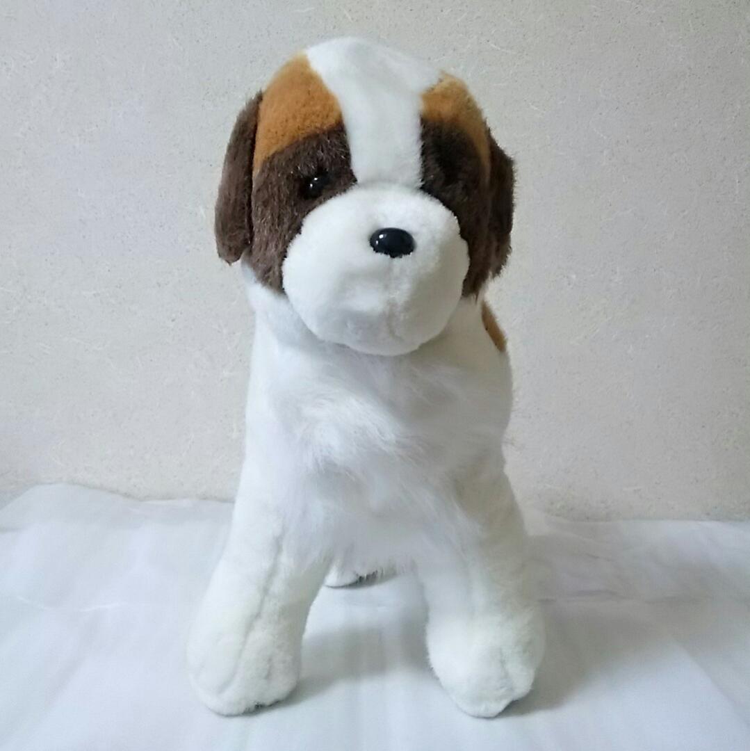 昭和レトロ、平成レトロ、犬、わんちゃん♪大きいセントバーナードのぬいぐるみ♡