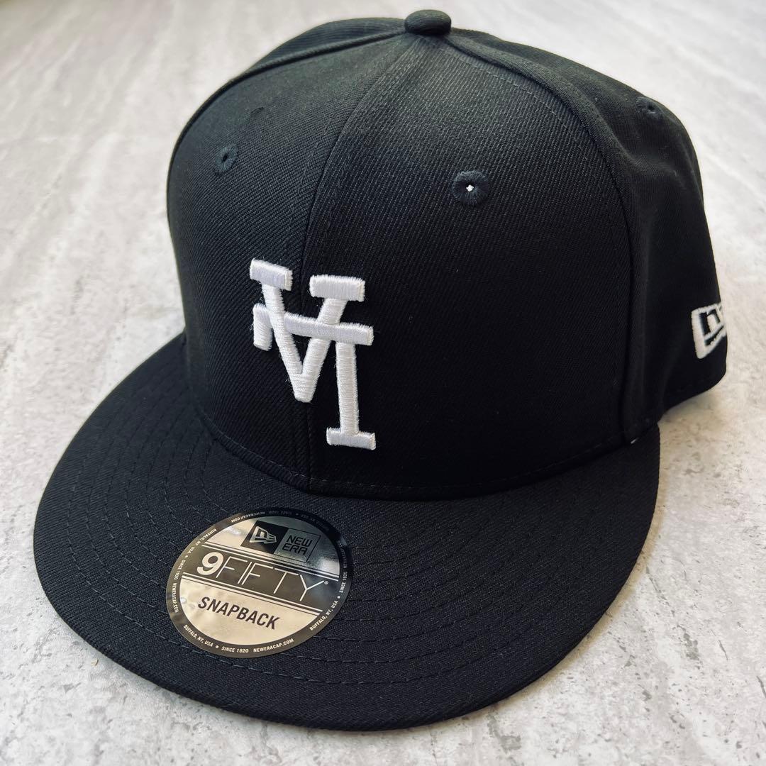 海外限定 LA ニューエラ ドジャース 逆ロゴ ブラック 9FIFTY