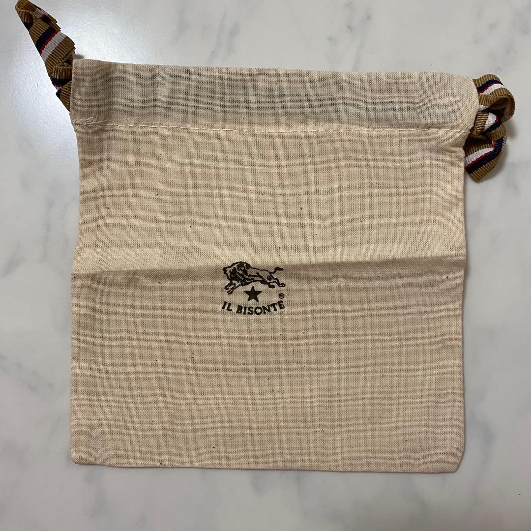【新品未使用】IL BISONTE ラウンドファスナー 二つ折り財布 イタリア製