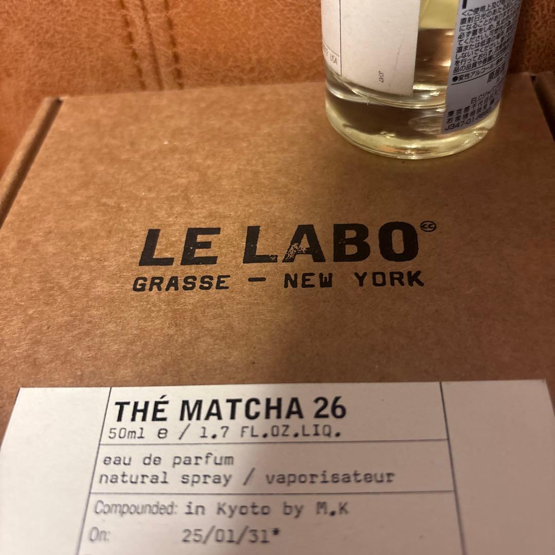 ［箱付き】LE LABO THÉ MATCHA 26 50ml