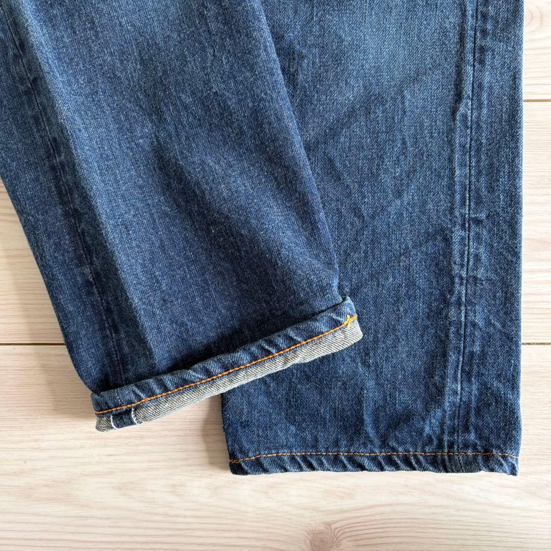 45R 海比古デニムパンツ 30 インディゴ 日本製 45rpm