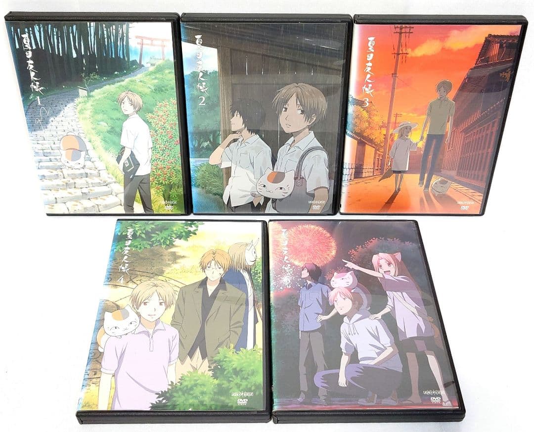 夏目友人帳【1期】DVD 全5巻 セット