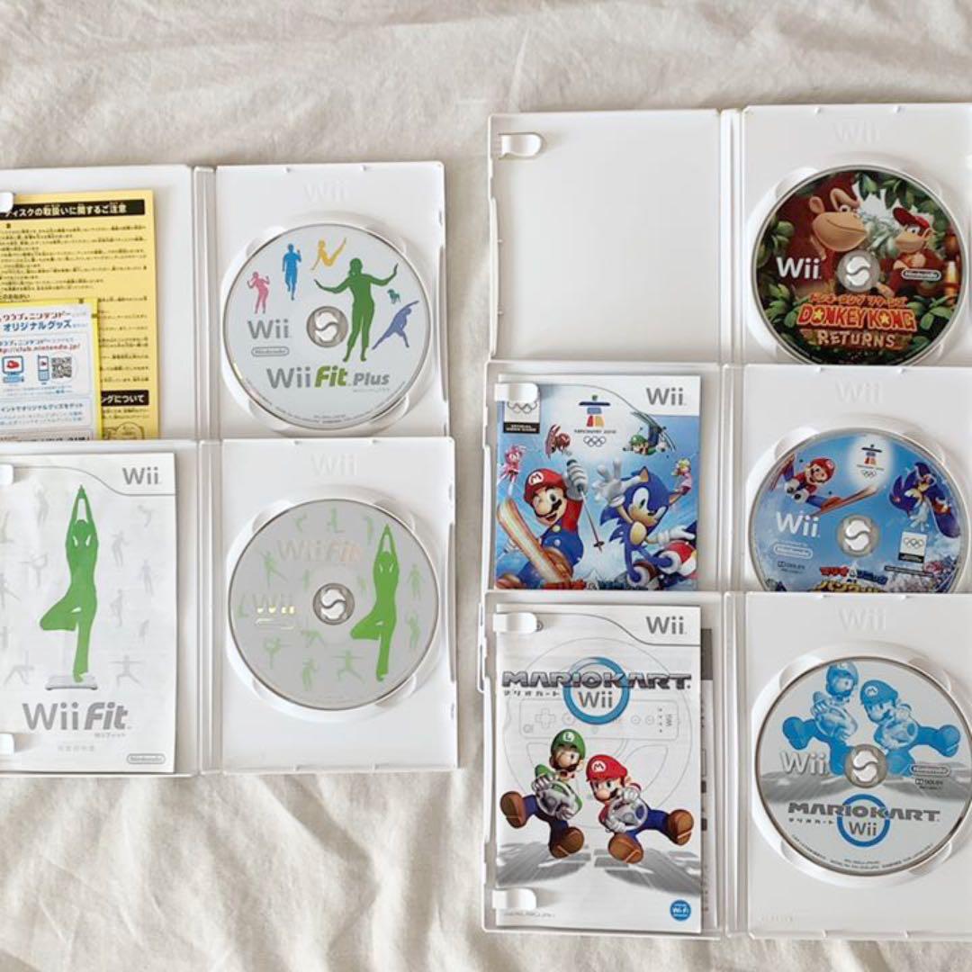 バラ売り❌ Wii 本体+Wii Fit+マリオカート その他ソフト