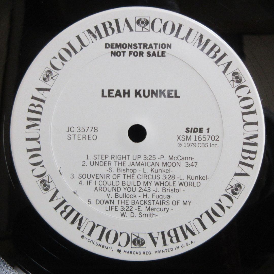 ★LEAH KUNKEL★リア・カンケル◇US Org. Promo