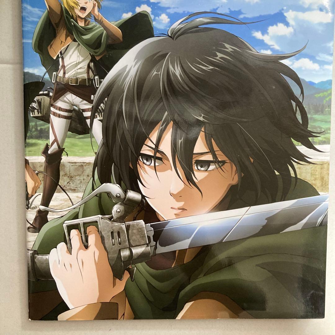 進撃の巨人 ANIME ILLUSTRATIONS イラスト集　匿名配送