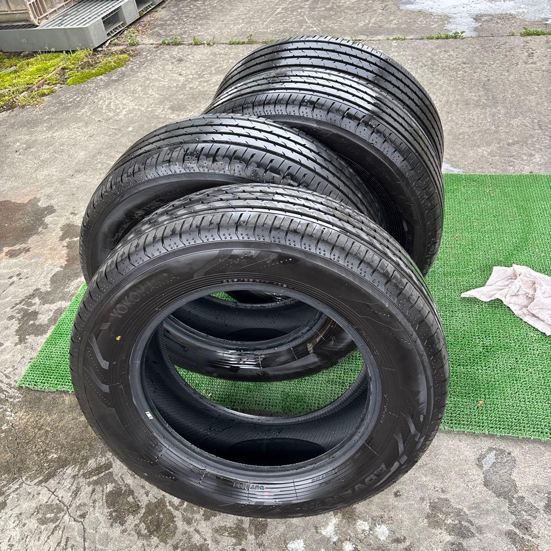 アルファード40純正タイヤ ヨコハマ225/65R 17インチ4本送料込み⭐️