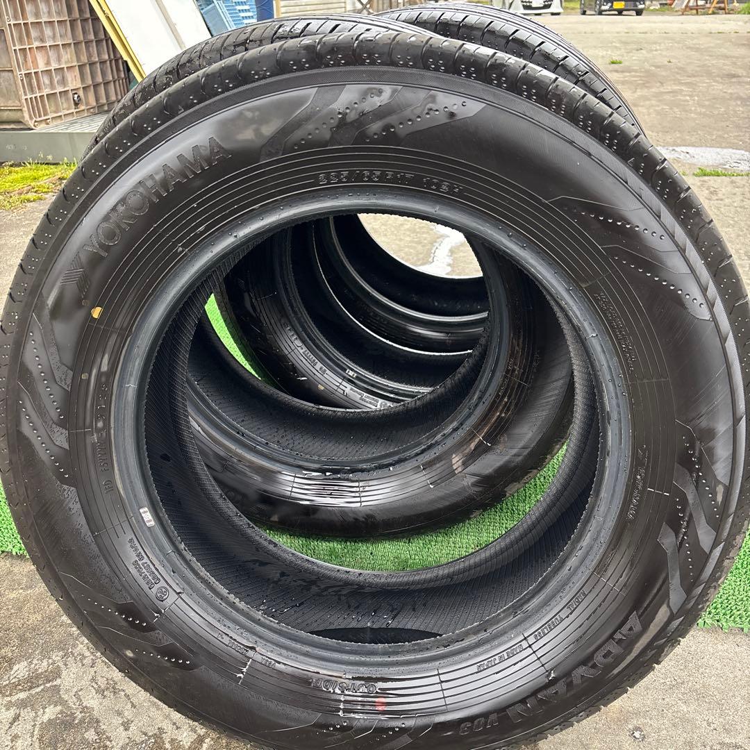 アルファード40純正タイヤ ヨコハマ225/65R 17インチ4本送料込み⭐️