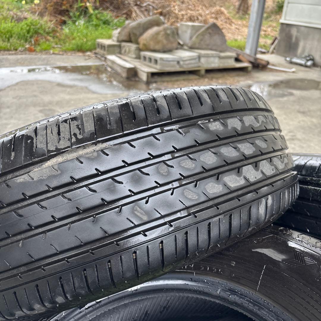 アルファード40純正タイヤ ヨコハマ225/65R 17インチ4本送料込み⭐️
