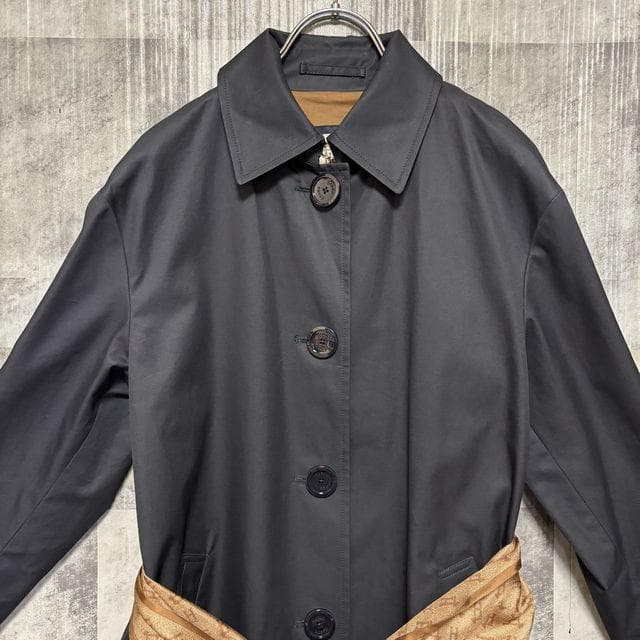 【15.9万円／春コート】　HERNO×トゥモローランド スカーフベルトコート