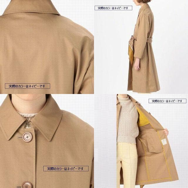 【15.9万円／春コート】　HERNO×トゥモローランド スカーフベルトコート