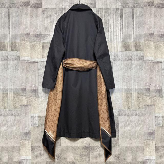 【15.9万円／春コート】　HERNO×トゥモローランド スカーフベルトコート