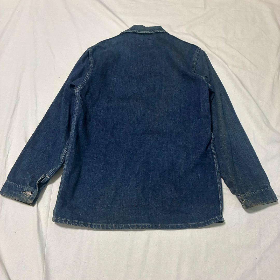 90s UNIVERSAL OVERALL USA製 デニムカバーオール 38