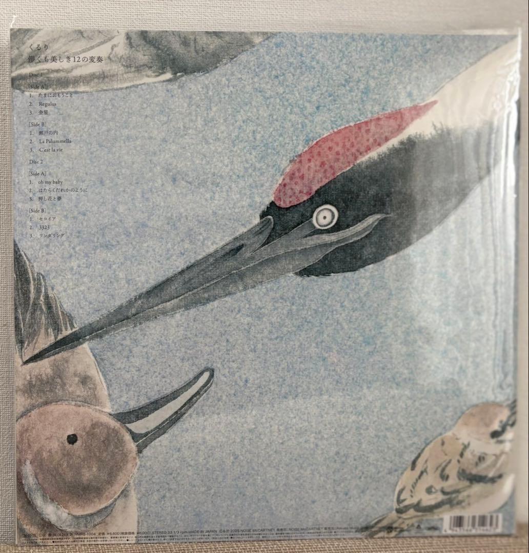 くるり「儚くも美しき12の変奏」2 LP アナログ盤 レコード