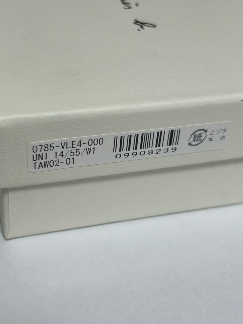 agnes b. アニエスベー 二つ折り財布 ブラック レザー コンパクト財布
