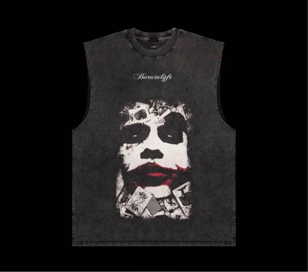 【即完品】LYFT BATMAN joker ノースリーブ M ヴィンテージ