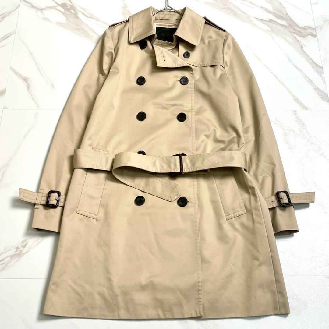未使用タグ付✨UNTITLED トレンチコート キャメル ベルト ロング L