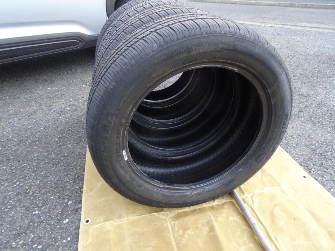 マンマミーア25年8月製225/55R18新車外しオールシーズンタイヤ4本