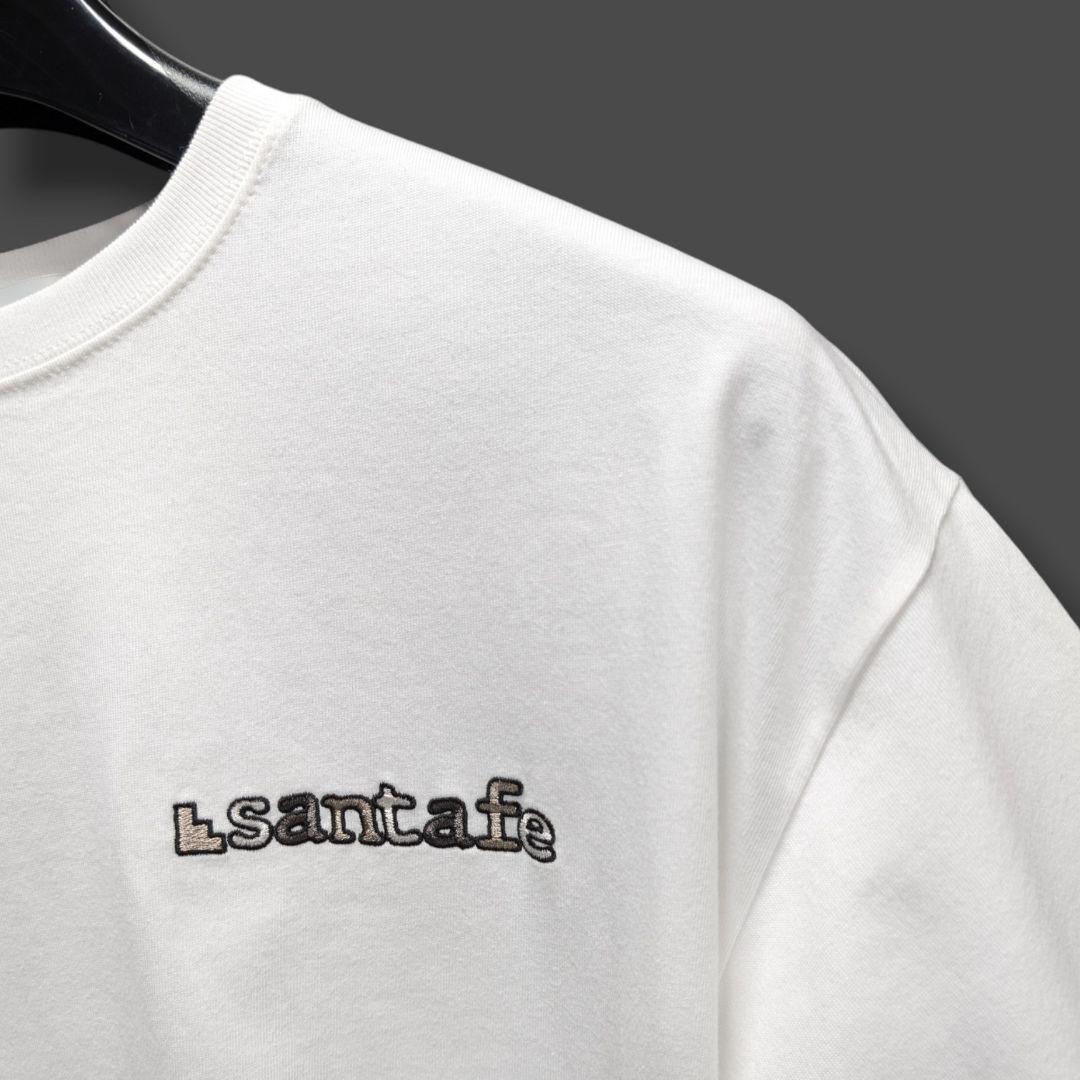 サンタフェ santafe アップリケ刺繍 タイガー柄 Tシャツ 50 j3a