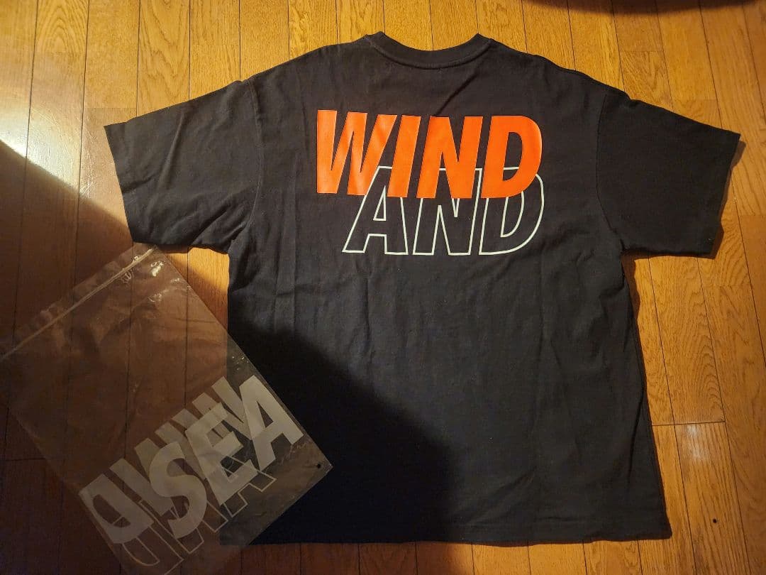 美品　WIND AND SEA Tシャツ ウィンダンシー ブラック L