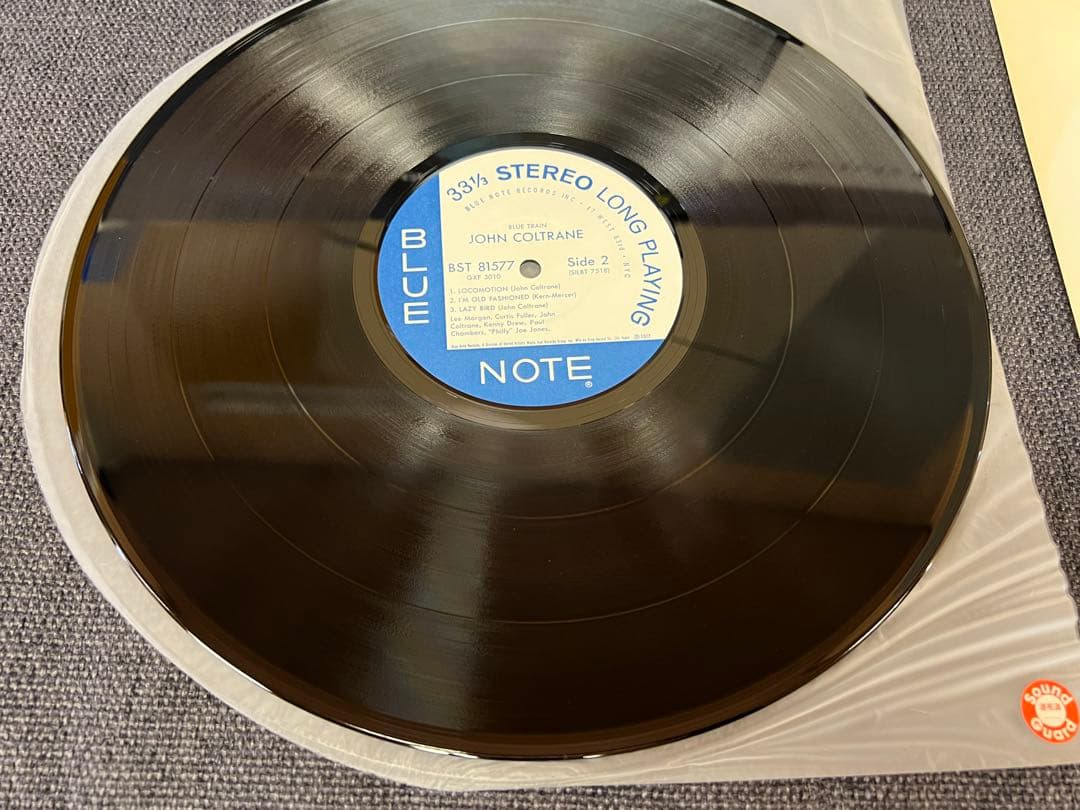 GXF3010 ジョン・コルトレーン ブルートレイン 1977年 キング盤 LP