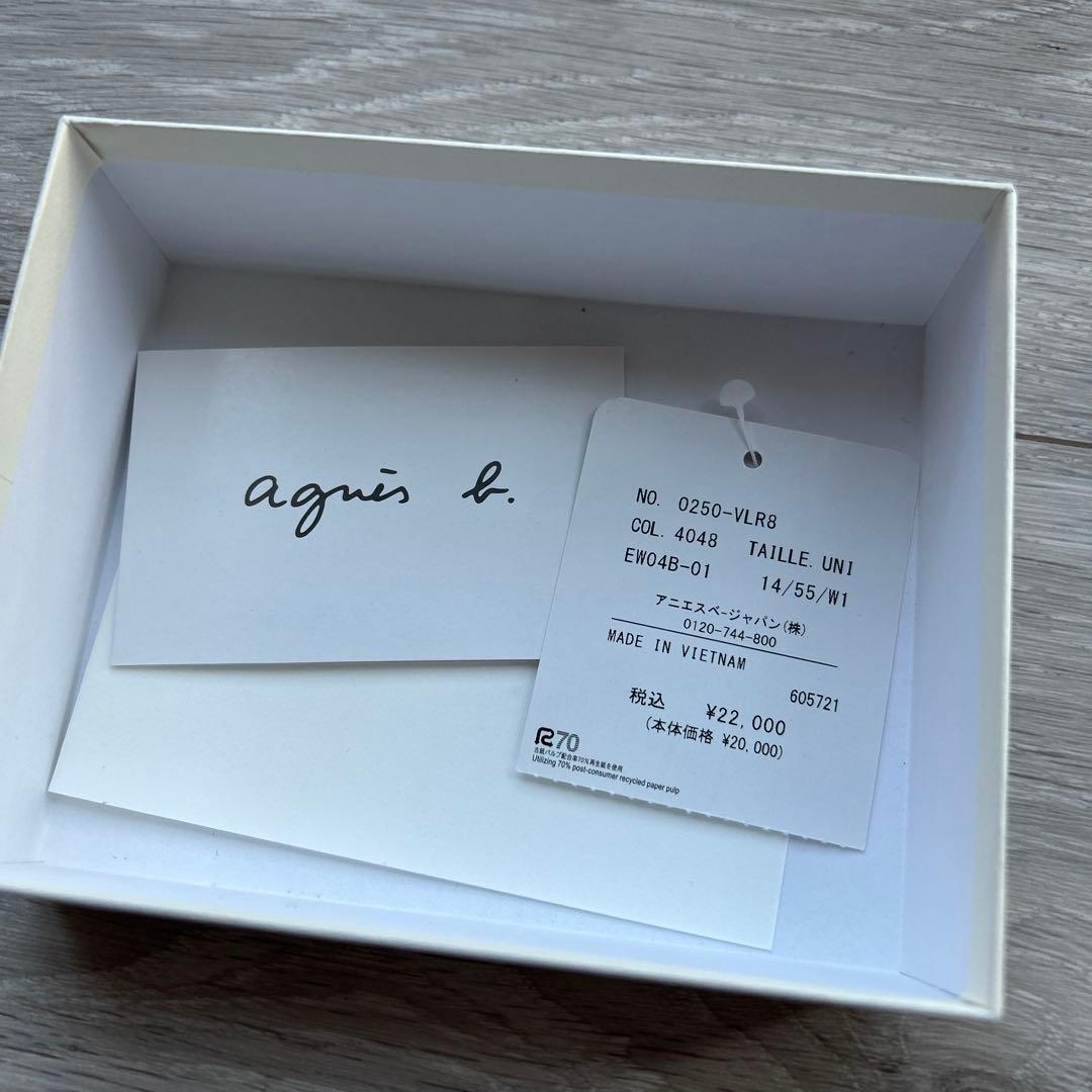 agnès b. ピンク 二つ折り財布