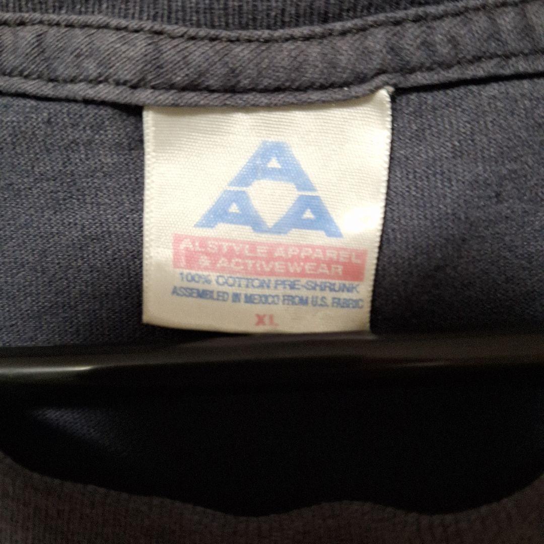 90s ヴィンテージ サンフランシスコ 総柄Tシャツ XL 黒 フェード感 良好