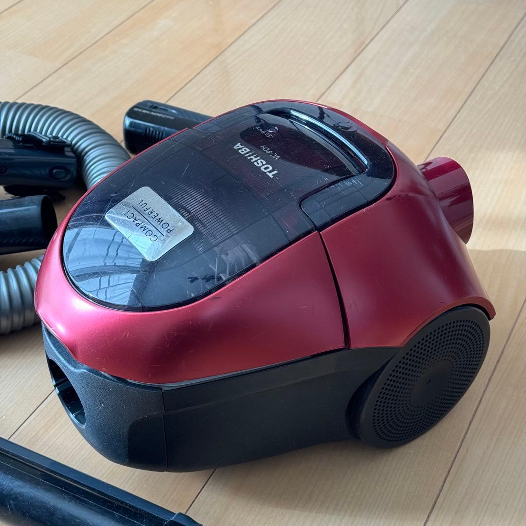 東芝 VC-PD9（R） 掃除機 紙パック式 中古 動作品