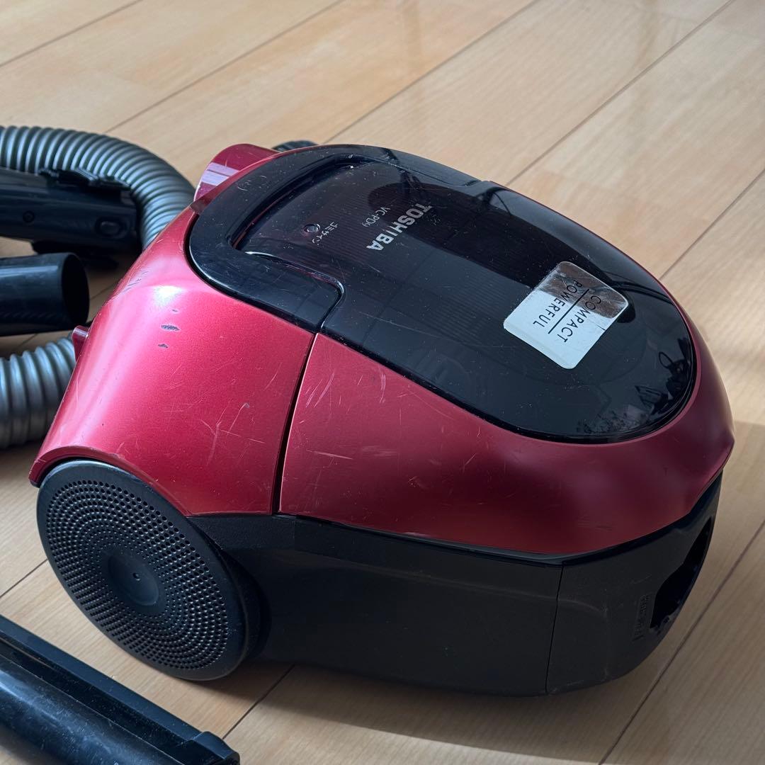 東芝 VC-PD9（R） 掃除機 紙パック式 中古 動作品