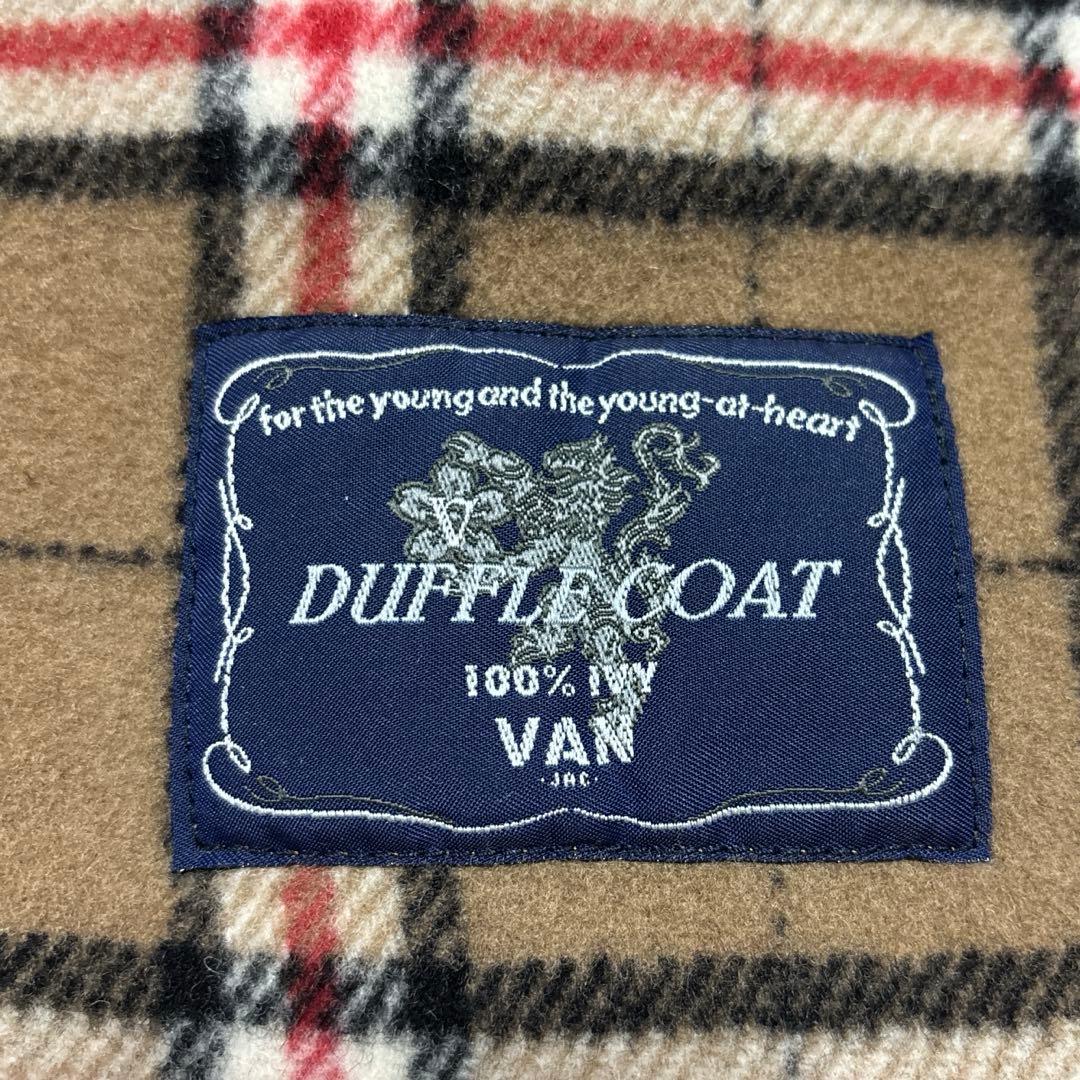 希少タグ付き　VAN JACKET ヴァンメンズダッフルコート　L カシミヤ混