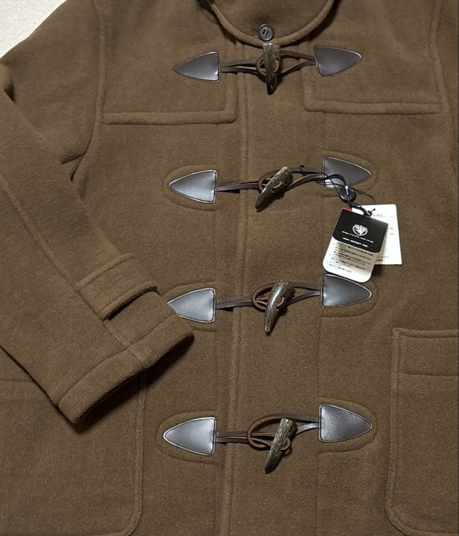 希少タグ付き　VAN JACKET ヴァンメンズダッフルコート　L カシミヤ混