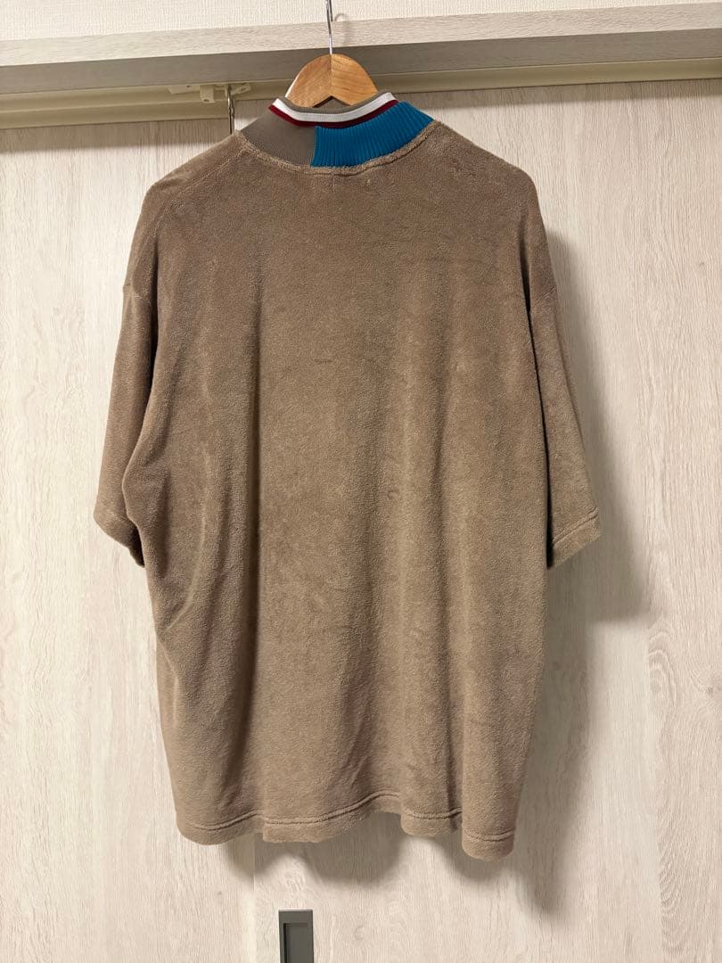 kolor（カラー） 22SS パイル地 レイヤードTシャツ
