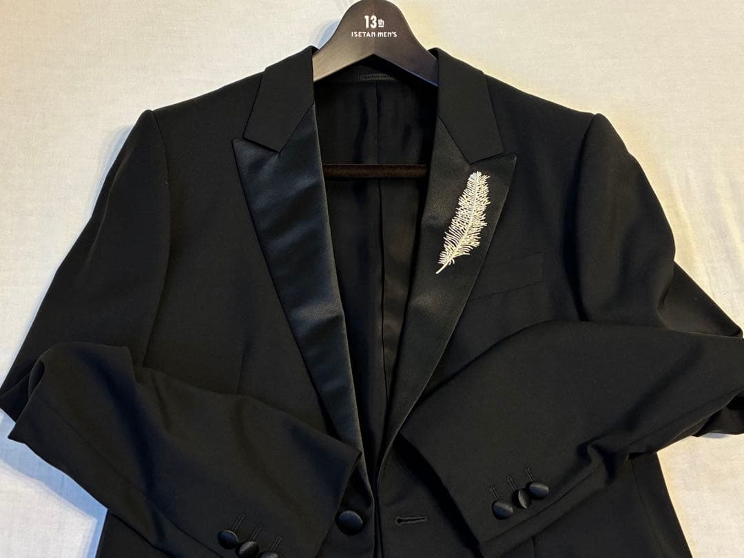 06AW Alexander McQueen フェザー テーラードジャケット