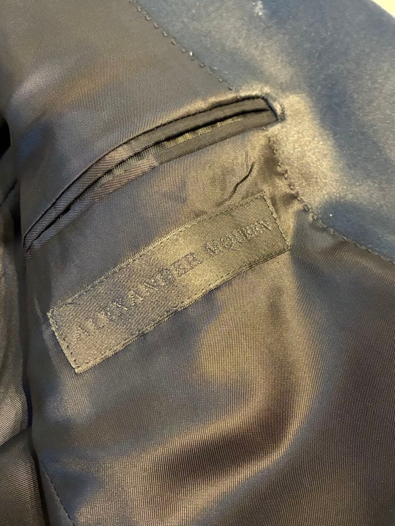 06AW Alexander McQueen フェザー テーラードジャケット