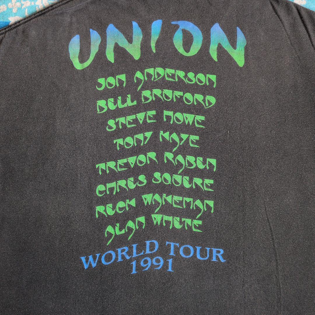 YES イエス UNION 1991 90s ヴィンテージ Tシャツ XL