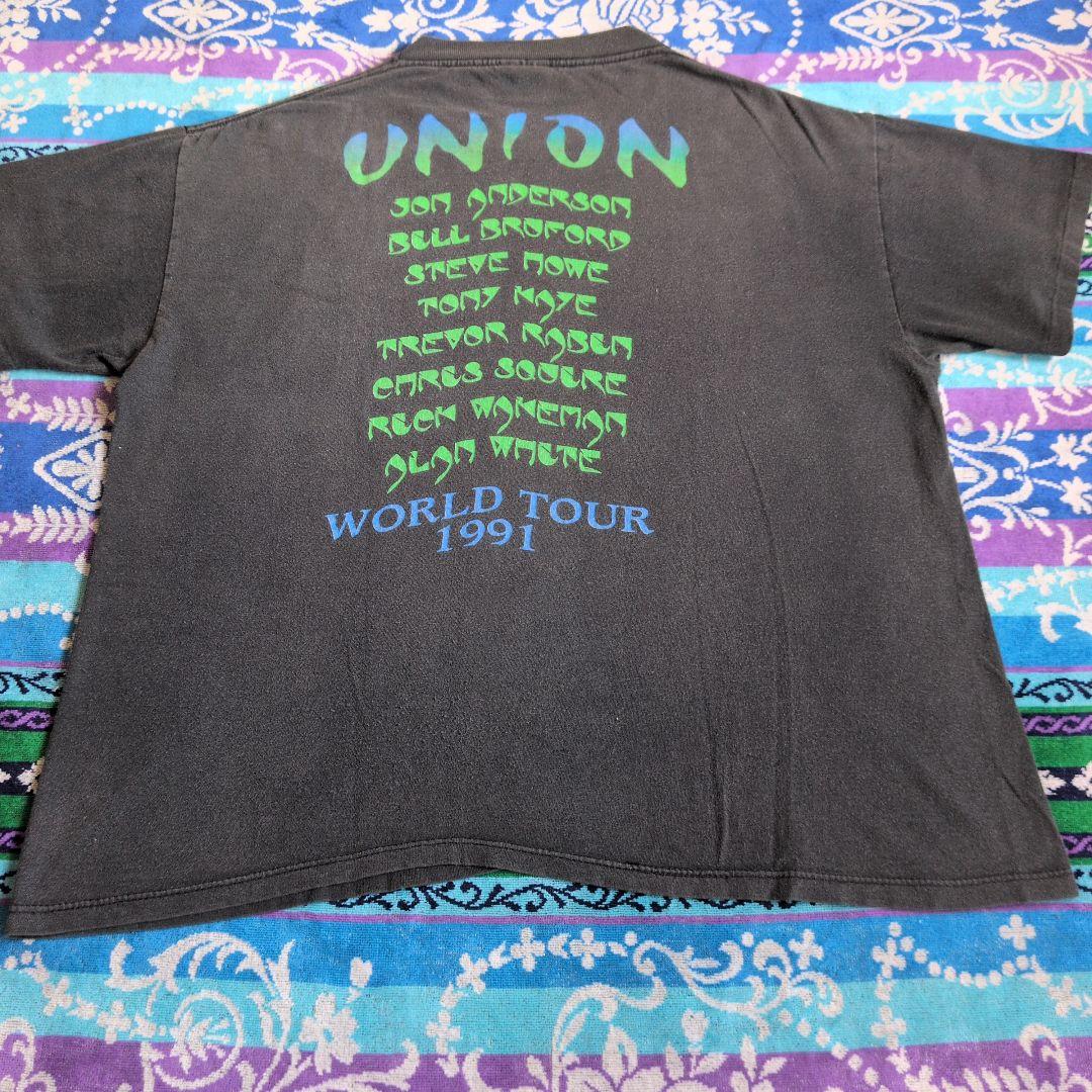 YES イエス UNION 1991 90s ヴィンテージ Tシャツ XL