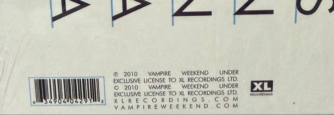 Vampire Weekend Contra 2nd LP レコード