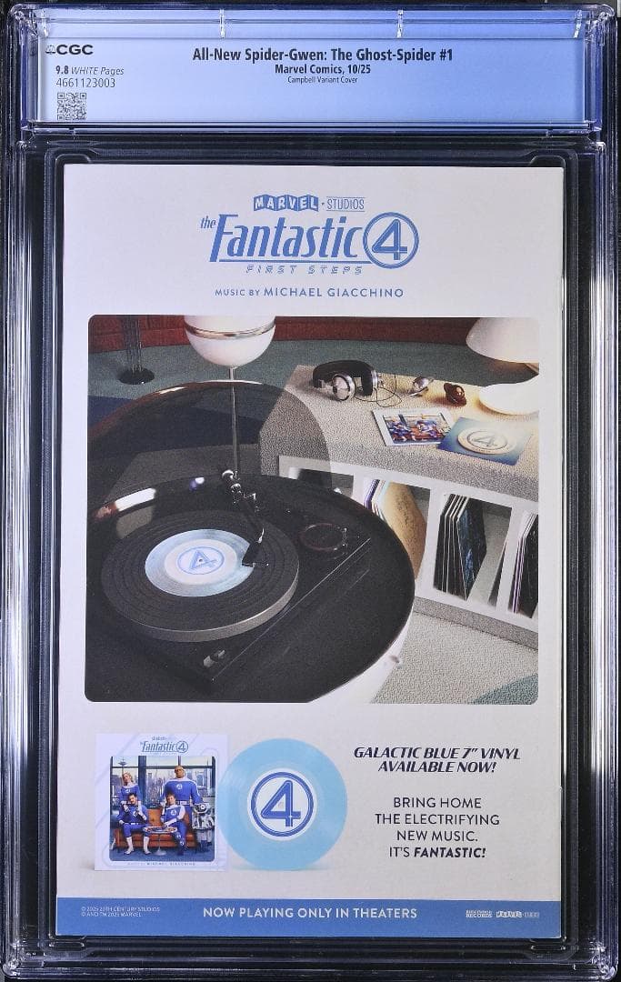 アメコミリーフ All-New Spider-Gwen #1 CGC 9.8