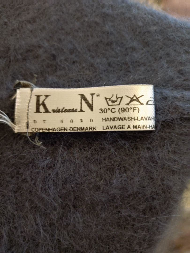 【極美品】KristenseN Du Nord☆アンゴラニットコート☆