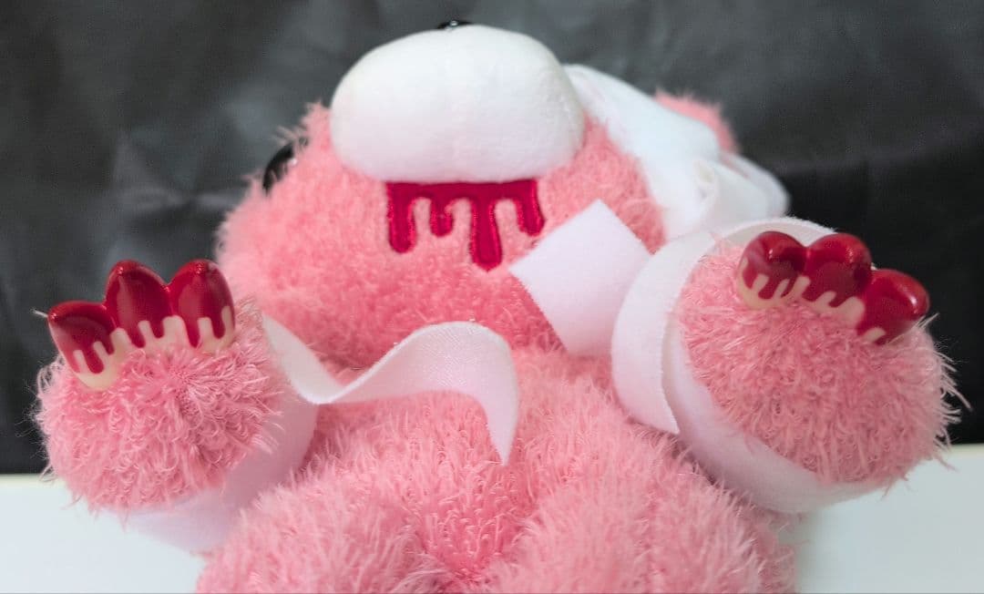 包帯を巻いたピンクのgloomyグルーミー ぬいぐるみ
