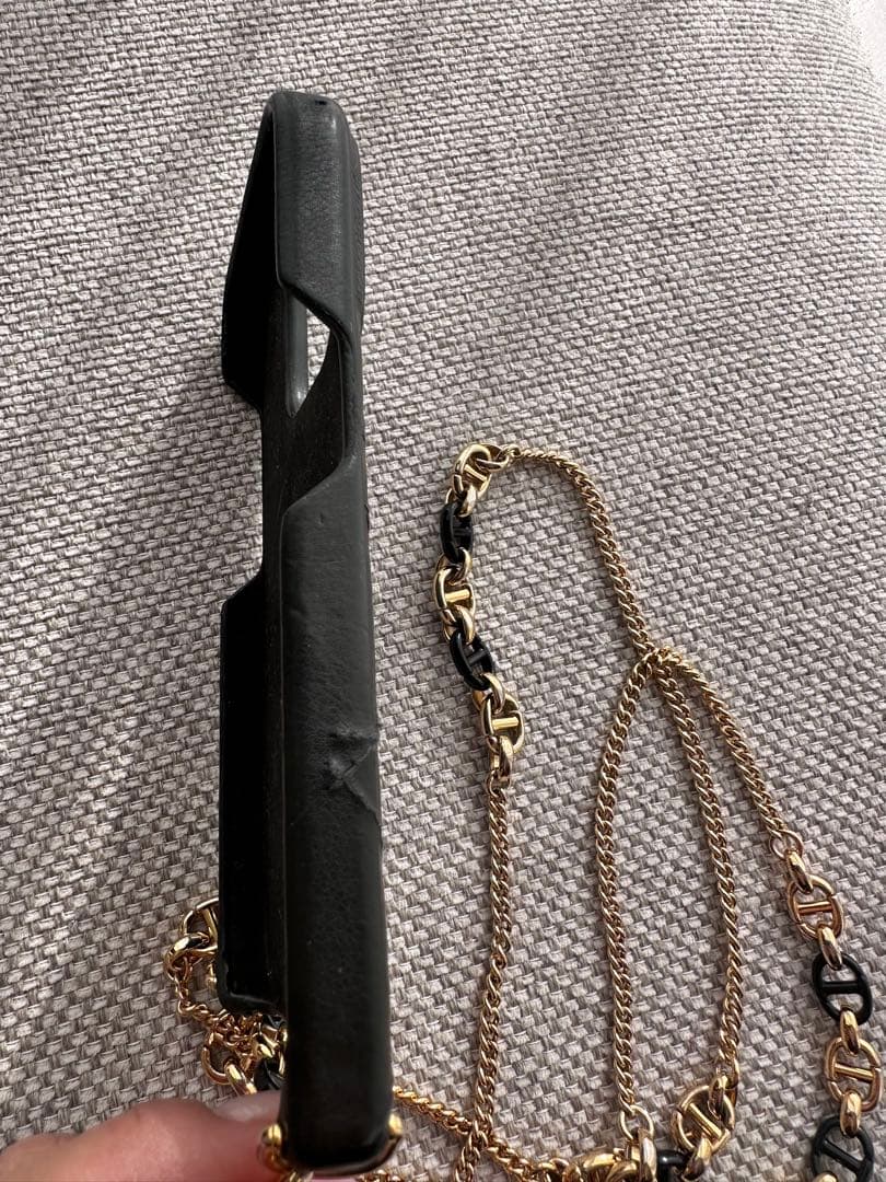iPhoneケース　14 pro Dior ブラック