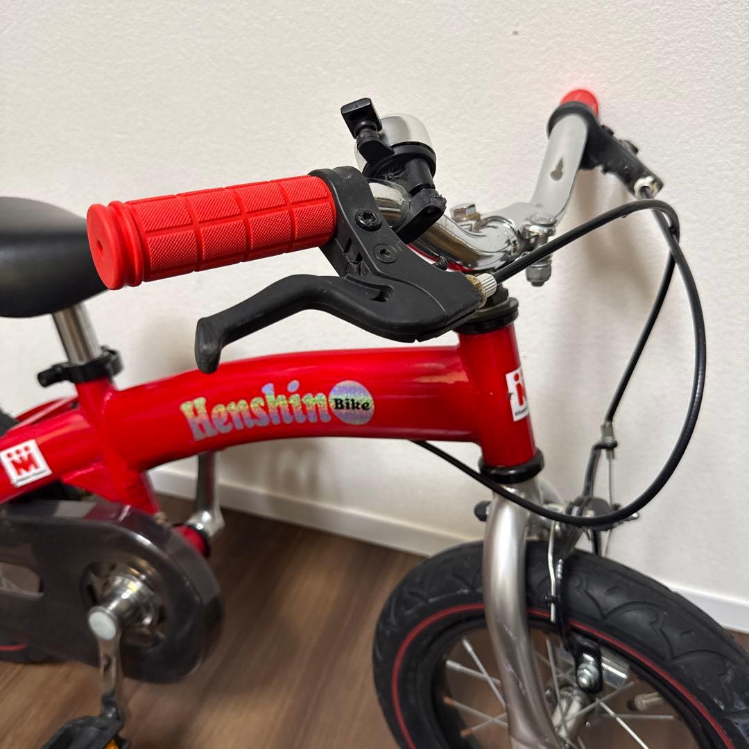 美品 へんしんバイク キッズバイク バランスバイク 幼児 自転車 12インチ
