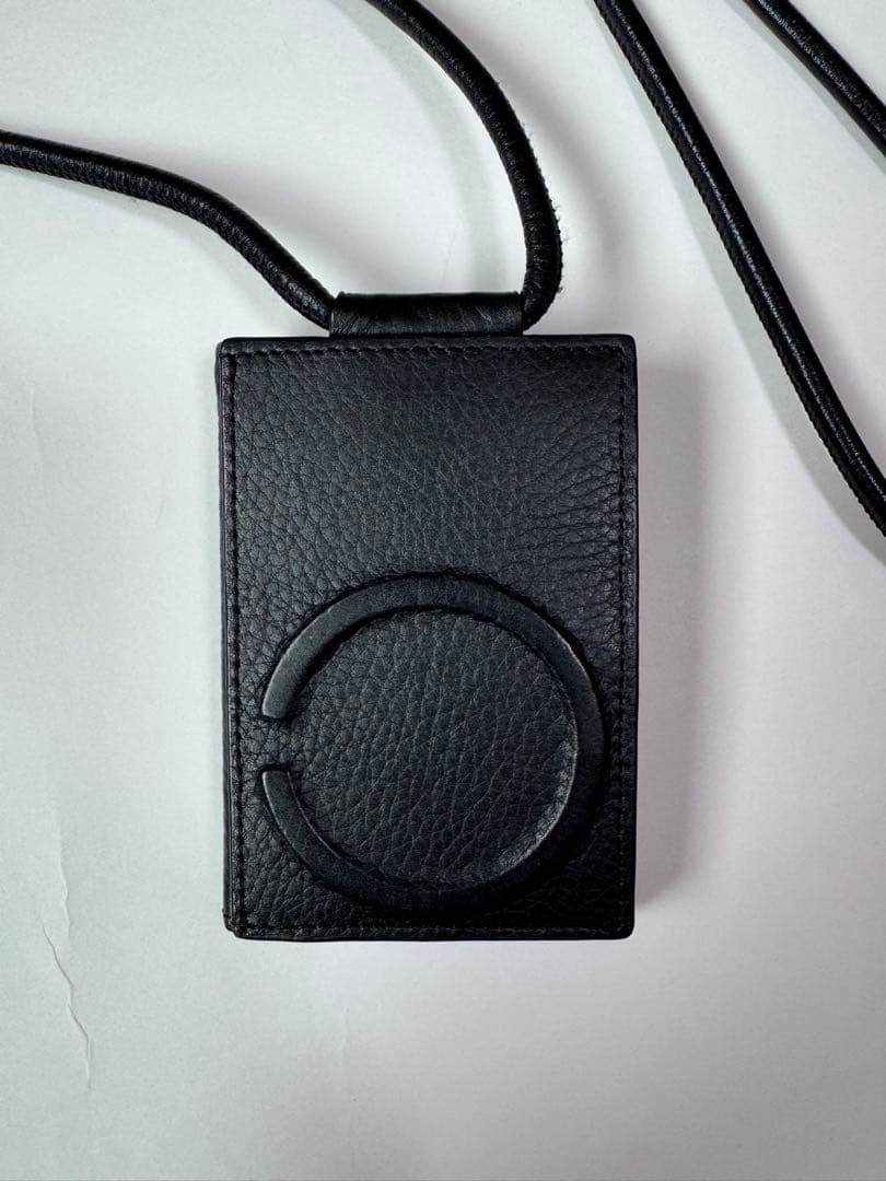 【美品】objcts.io レザーストラップ一体型ウォレット&カードケース