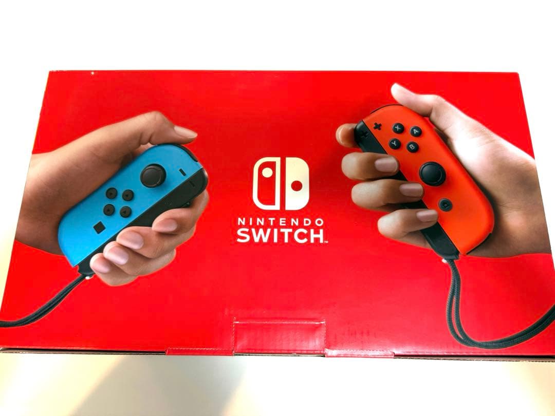 Nintendo Switch 本体　ネオンピンク/ブルー　未使用品02