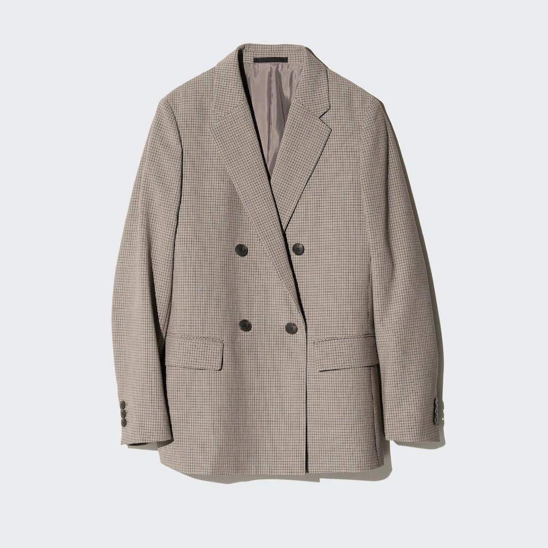 【タグ付き新品】25AW ユニクロ ダブルジャケット 完売 L
