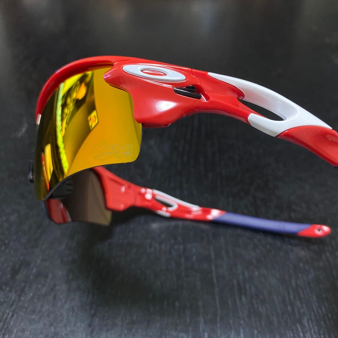 【 新品未使用品 】OAKLEY（オークリー）サングラスRADAR LOCK 赤