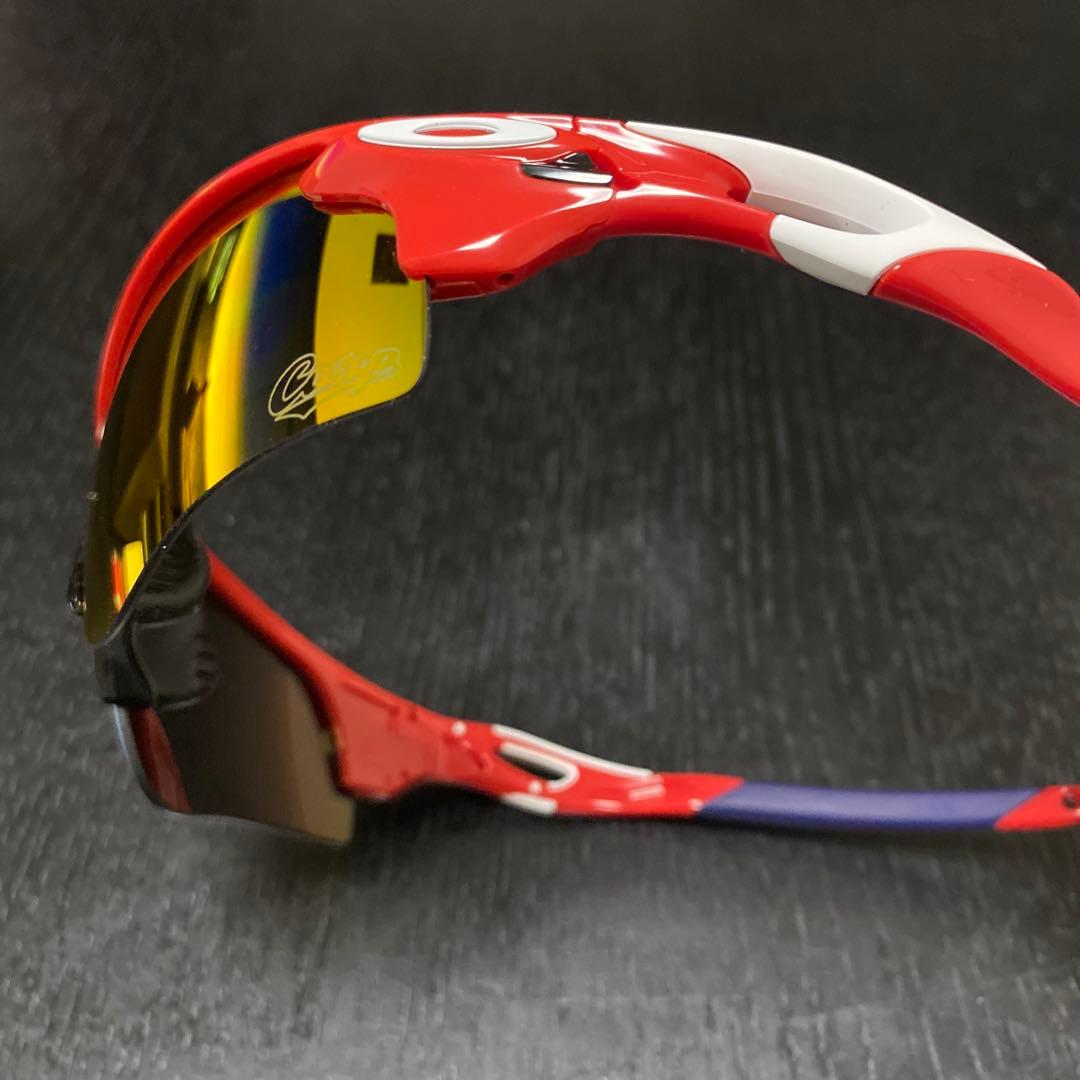 【 新品未使用品 】OAKLEY（オークリー）サングラスRADAR LOCK 赤