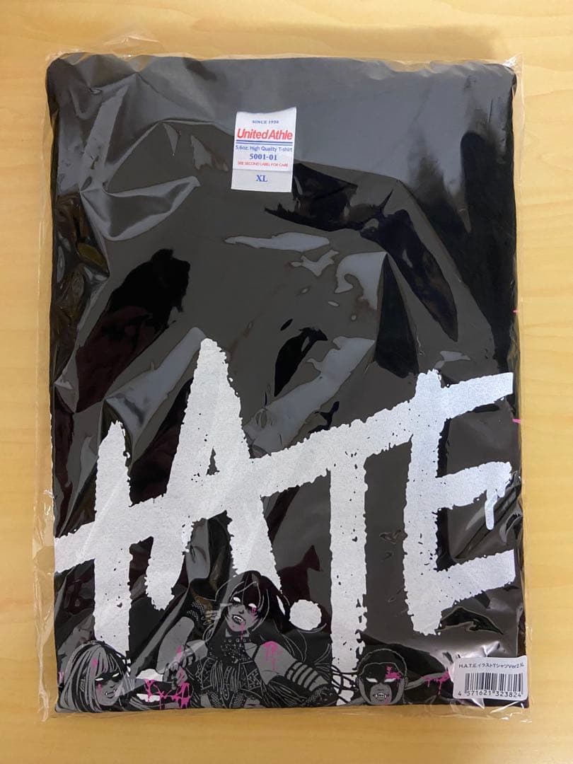 スターダム　STARDOM H.A.T.E イラストTシャツ XLサイズver2