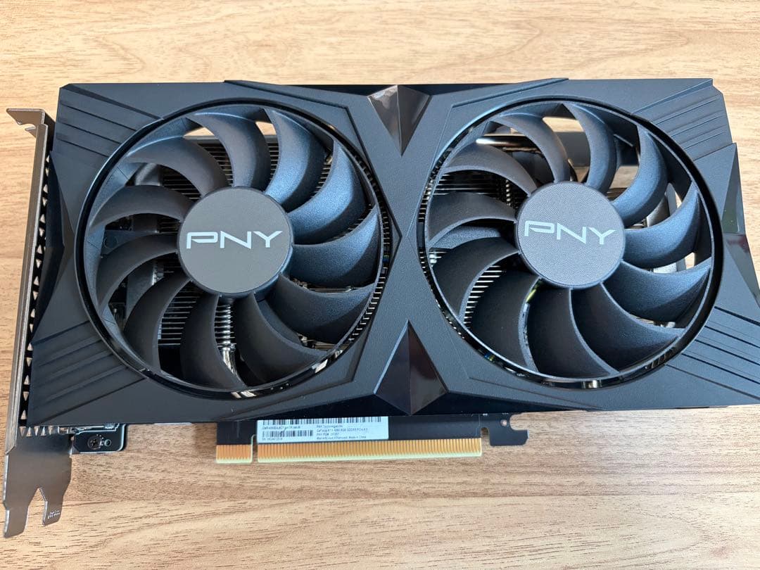グラフィックボード・グラボ・ビデオカード PNY GeForce RTX 4060 8GB DUAL FAN