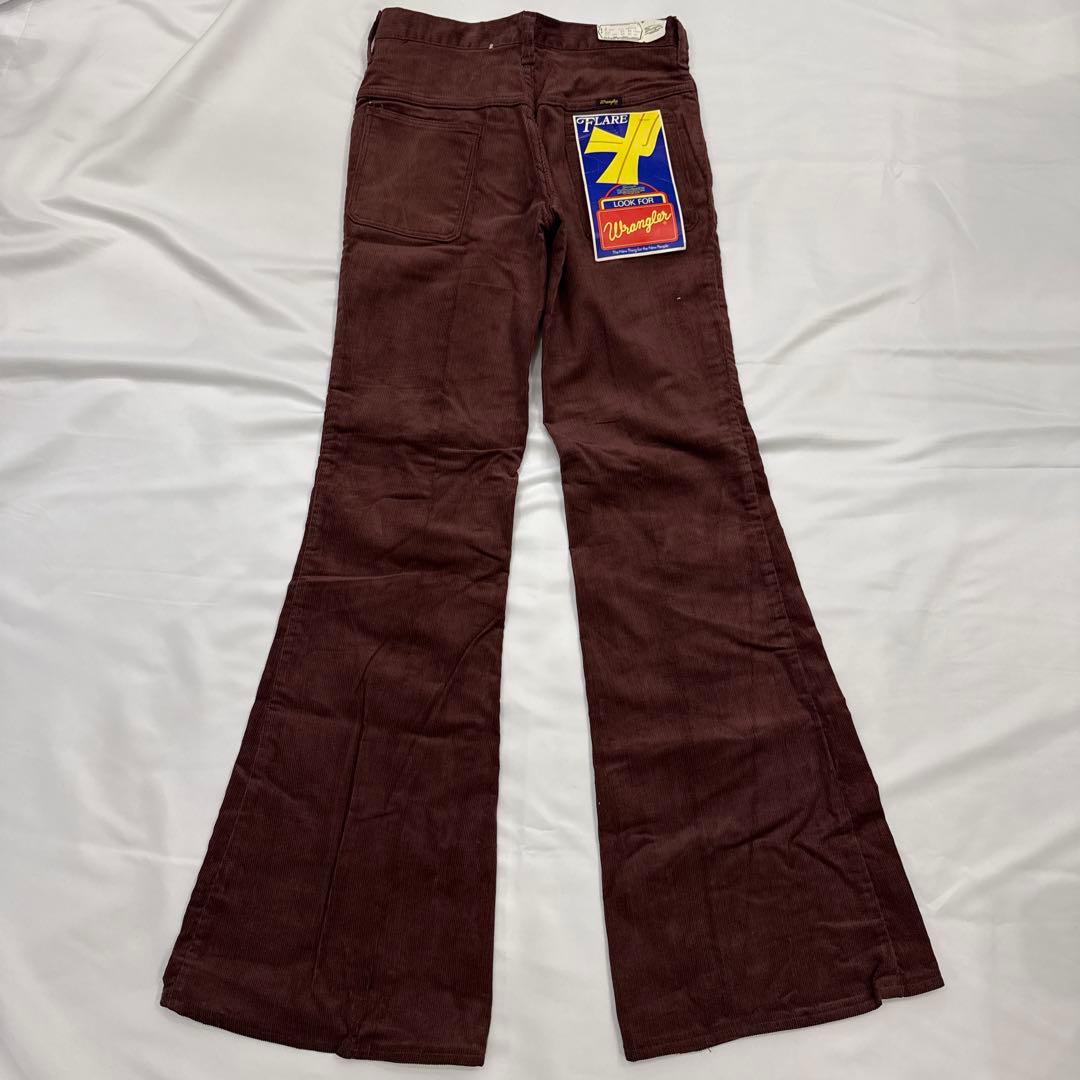 70s Wrangler 831 フレアデニム 27 32 デッドストック